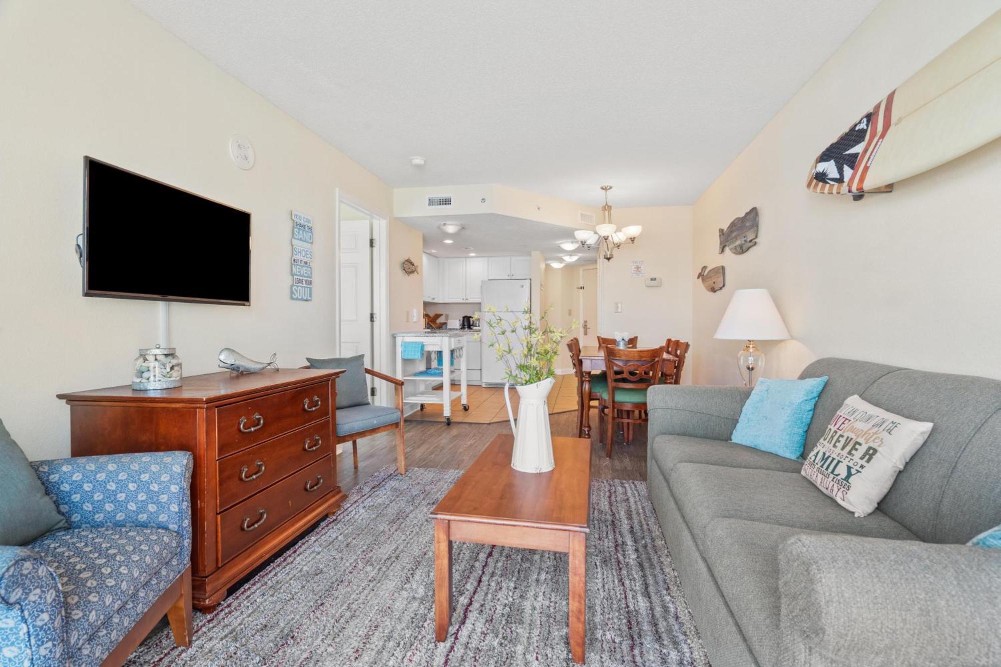 2501 S Ocean Blvd, 0211 - Ocean Front Sleeps 8 Villa Миртъл Бийч Екстериор снимка